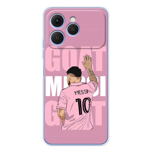 Чохли Лео Мессі в Маямі на Tecno Spark 40 (GOAT MESSI)