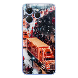 Чехлы на Новый Год Tecno Spark 40 (Кока Кола)