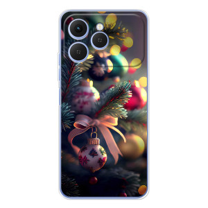 Чехлы на Новый Год Tecno Spark 40 (Красивая елочка)