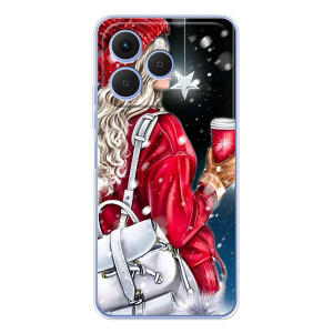 Чехлы на Новый Год Tecno Spark 40 (Зима пришла)