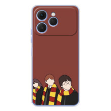 Чохли з Гаррі Поттером для Tecno Spark 40 (AlphaPrint) – Гарі з друзями