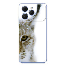 Чехлы с картинками животных Tecno Spark 40 (Рысь)
