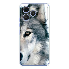 Чехлы с картинками животных Tecno Spark 40 (Волк)