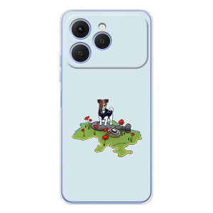 Чехлы с картинкой собаки Патрон для Tecno Spark 40 (AlphaPrint)