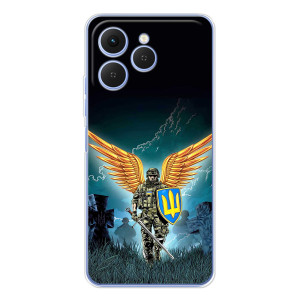 Чехлы с картинкой ЗСУ для Tecno Spark 40 (AlphaPrint)