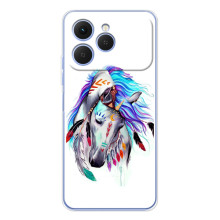 Чехлы с Лошадью дляTecno Spark 40 (VPrint) (Красивая лошадь)