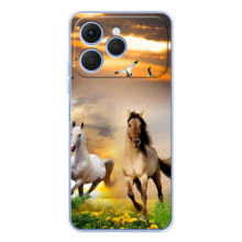 Чехлы с Лошадью дляTecno Spark 40 (VPrint) (Лошадки)