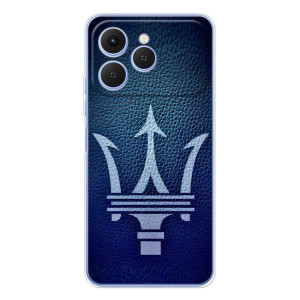 Чехлы с тематикой "Крутые машины" на Tecno Spark 40 – Лого Maserati
