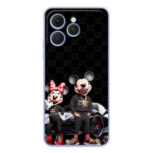 Чехол Disney Mouse Tecno Spark 40 (PREMIUMPrint) (Семья Маусов)