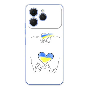Чехол для Патриота Украины Tecno Spark 40 - (AlphaPrint)