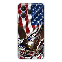 Чохол Прапор USA для Tecno Spark 40 – Прапор USA
