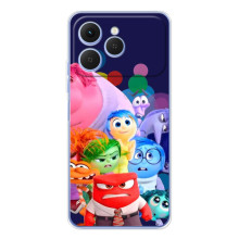 Чохол Головоломка для Tecno Spark 40 - (AlphaPrint) (Герої головоломки)