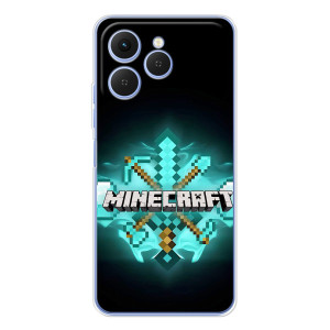 Чехол майнкрафт для Tecno Spark 40 – MineCraft 2