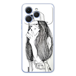 Чохол з друком для Tecno Spark 40 - (Мода) (AlphaPrint)