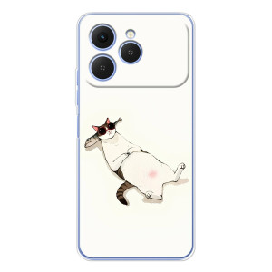 Чехол на тематику: Коты для Tecno Spark 40 – Отдых
