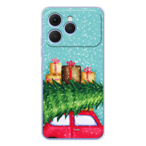 Чехол Новогодняя Елка на Tecno Spark 40 – Новогодние подарки