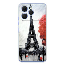 Чехол Эйфелева Башня для Tecno Spark 40 - (AlphaPrint)