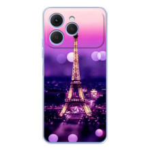 Чехол Эйфелева Башня для Tecno Spark 40 - (AlphaPrint) – Париж Башня
