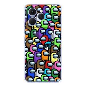 Чехол Амонг Ас для Tecno Spark 40 (AlphaPrint)