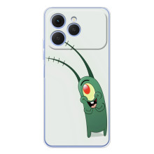 Чохол з картинкою "Одноокий Планктон" на Tecno Spark 40 (Милий Планктон)