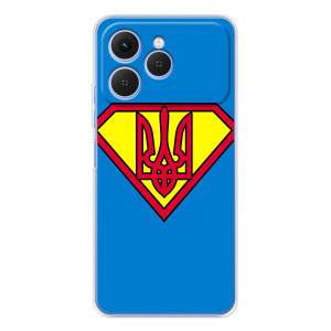Чехол с картинкой (Патриотический ГЕРБ) на Tecno Spark 40 – Super - Герб