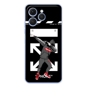 Чехол для Tecno Spark 40 с картинкой Supreme (AlphaPrint)