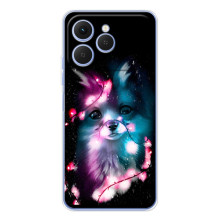 Чохол з Лисичкою для Tecno Spark 40 – Чорна лисиця
