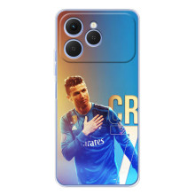 Чехол Криштиану Роналду для Tecno Spark 40 (AlphaPrint) – CR7 Real
