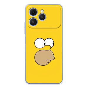 Чехол с Симпсонами для Tecno Spark 40 (VPrint)