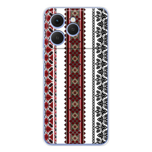Силиконовый Чехол на Tecno Spark 40 с картинкой Вышиванки – Вышиваночки