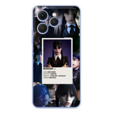 Чохли Венсдей на Tecno Spark 40 Уенсдей (AlphaPrint) – колаж Венздей