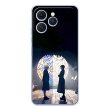 Чехлы Венсдей на Tecno Spark 40 Уэнсдей (AlphaPrint)