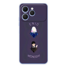 Чохли Венсдей на Tecno Spark 40 Уенсдей (AlphaPrint) – Венздей і подруга