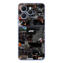 Чехол Формула1 на Tecno Spark 40 – Коллаж Ф1