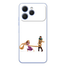 Чехол Рапунцель для Tecno Spark 40 (Рапунцель и Флин)