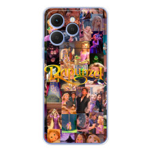 Чехол Рапунцель для Tecno Spark 40 (Рапунцель коллаж)