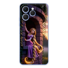 Чехол Рапунцель для Tecno Spark 40 (Рапунцель на башне)