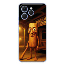 Чохол з мемом Тралалело тралала на Tecno Spark 40 – Тунг тунг тунг сахур