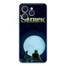 Друкований чохол з принтом Шрек для Tecno Spark 40 – Shrek