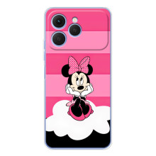 Эксклюзивный чехол для Tecno Spark 40 (AlphaPrint - Мультяшные) – Девочка Maus