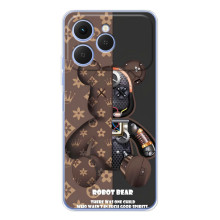 Круті Чохли Луі Віттон для Tecno Spark 40 (AlphaPrint) (Ведмідь Луі Вітон)