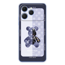 Круті Чохли Луі Віттон для Tecno Spark 40 (AlphaPrint) (Медведик LV)