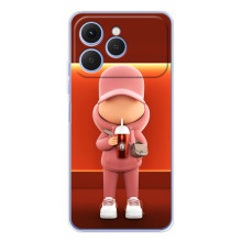 Круті Чохли Луі Віттон для Tecno Spark 40 (AlphaPrint) (З Кавою)