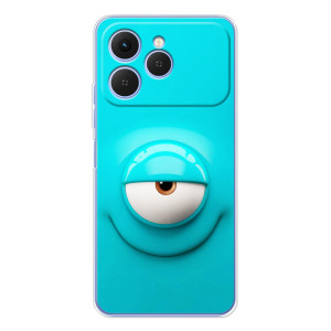 Силиконовые Чехлы (смешные стикеры) для Tecno Spark 40 – Одноглазик