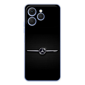 Силиконовый бампер с картинкой машины на Tecno Spark 40 – Mercedes