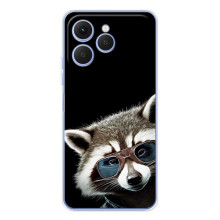 Силіконовий Чохол з Энотами  на Tecno Spark 40 – Стильний Єнот