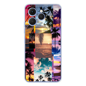 Силиконовый чехол с КАРТИНКАМИ лето для Tecno Spark 40 (AlphaPrint)