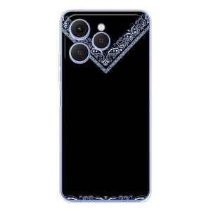 Силиконовый Чехол на Tecno Spark 40 – Воротник вышиванки