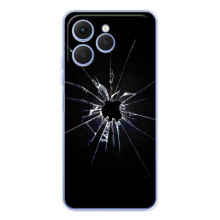 Текстурний Чохол для Tecno Spark 40 – Бите скло