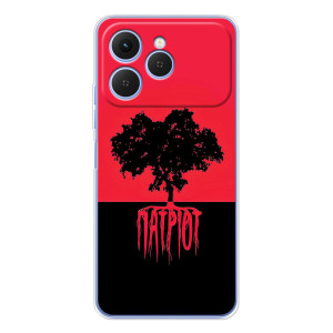 Украинские Чехлы для Tecno Spark 40 с картинкой УПА (AlphaPrint)